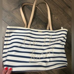 Tie the Knot canvas tote